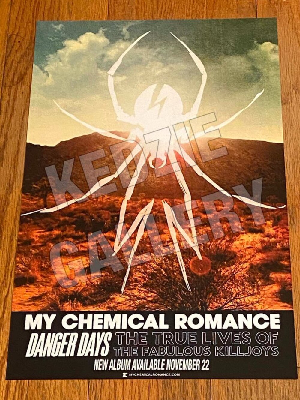 My Chemical Romance 2010 Danger Days True Lives Fabulous Killjoys Promo Poster